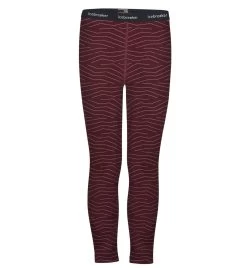 Icebreaker 200 Oasis Thermal Leggings Napasoq Lines - Lange Unterhose - Kinder