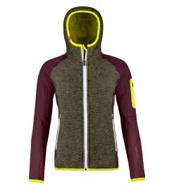 Ortovox Plus Classic Knit - Fleecejacke Mit Kapuze - Damen