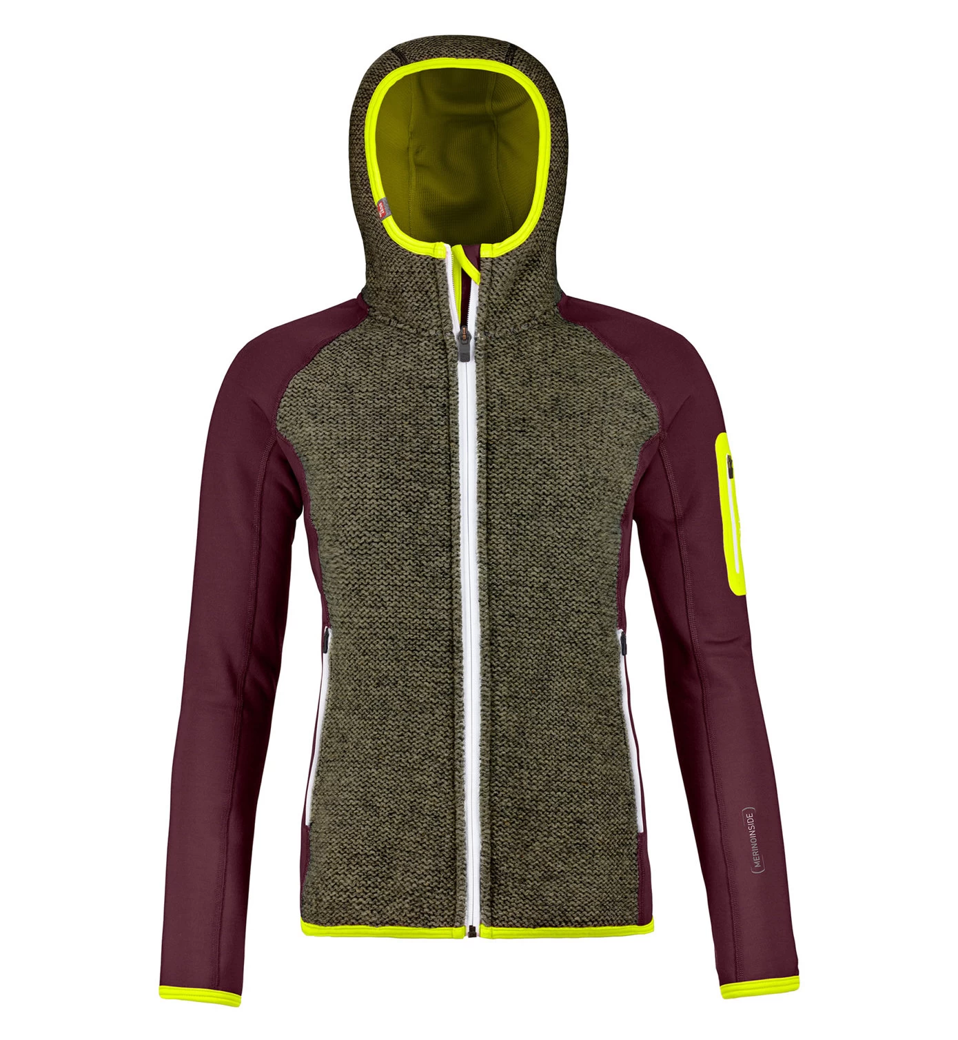 Ortovox Plus Classic Knit - Fleecejacke Mit Kapuze - Damen 3 Ortovox Plus Classic Knit - Fleecejacke Mit Kapuze - Damen