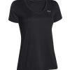 Under Armour Damen T-Shirt Mit V-Ausschnitt UA Tech